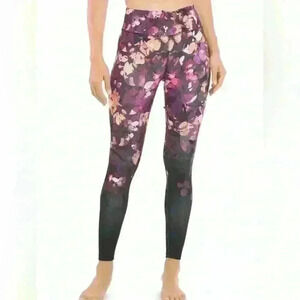 Jockey Sueded Interlock Ombré Floral Print
Leggings Size Women's Small NWOT